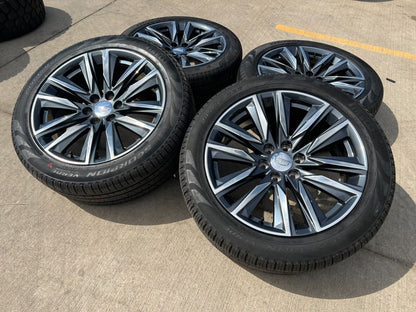 22" Cadillac OEM wheels rims GMC Sierra Escalade 95028 tires 2022 2023 2024 NEW