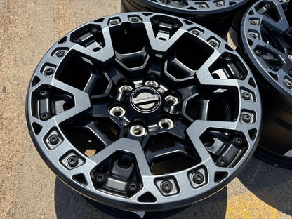 (4) 17" Ford F-150 Raptor R OEM BEADLOCK rims wheels 2024 2025 2026 2027 NEW