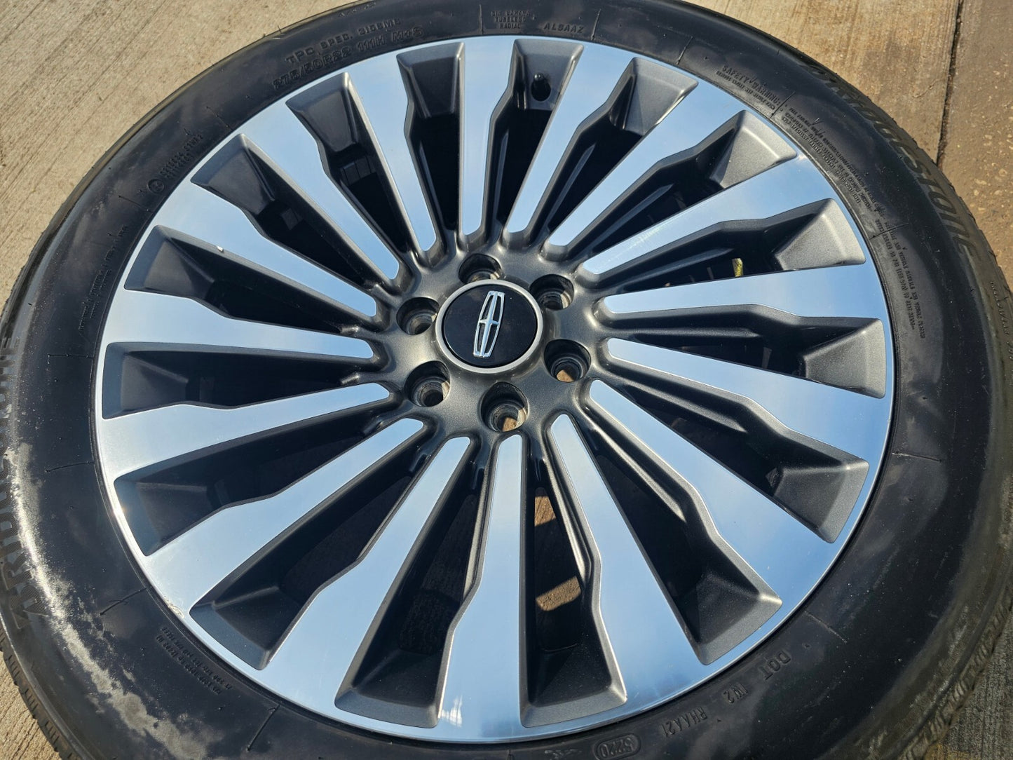 22" Lincoln Navigator OEM 10178 rim wheel 2018 2019 2020 2021 2022 2023 2024