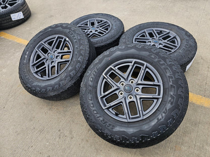 17" Jeep Wrangler Rubicon Sport S OEM wheels rims 51649 Gladiator DUELER A/T