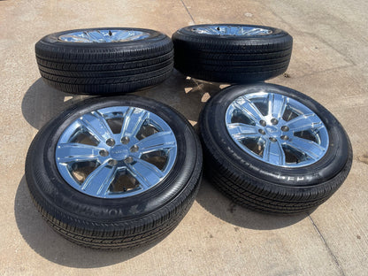20" GMC Sierra Yukon DENALI OEM wheels rims 5752 chrome tires