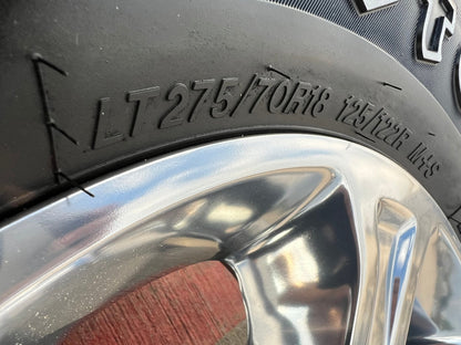 18" Ram 2500 3500 Laramie Power Wagon OEM wheels rims 2692 FIRESTONE A/T2 NEW