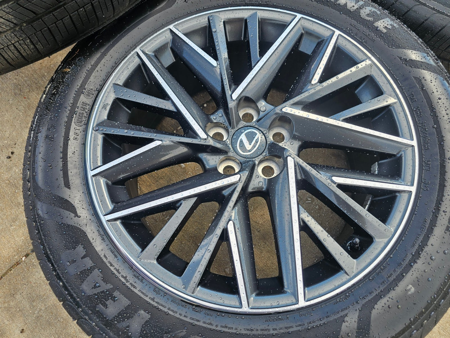 20" Lexus TX350 OEM 10574 wheels rims LS500H LS500 LC500 Grand Highlander NEW