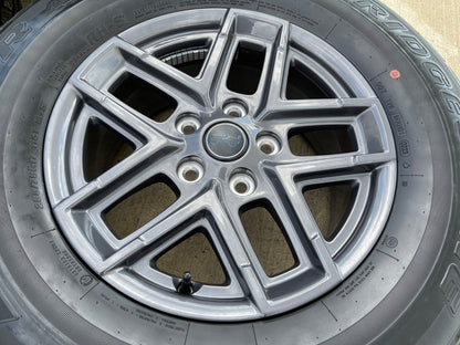 17" Jeep Wrangler Rubicon OEM wheels rims 9324 Gladiator SET BRIDGESTONE A/T