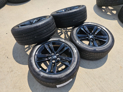 18" Ford Mustang GT OEM 10593 BLACK wheels rims tires 2024 2025 2026 2027 NEW