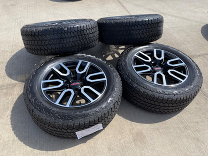 20" GMC Sierra Yukon AT4X Silverado OEM 5914 wheels rims SET BRIDGESTONE A/T NEW