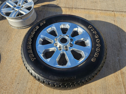 (1) 20" Dodge Ram 2500 3500 LARAMIE OEM 2700 POLISHED wheel rim spare