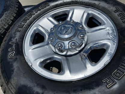 18" Dodge Ram 2500 3500 STEEL chrome OEM 2473 wheels rims tires