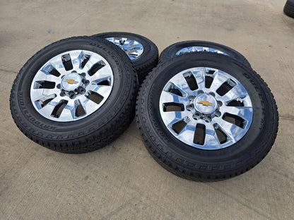20" Chevy Silverado GMC Sierra 2500 3500 OEM 5960 5947 CHROME wheels rims