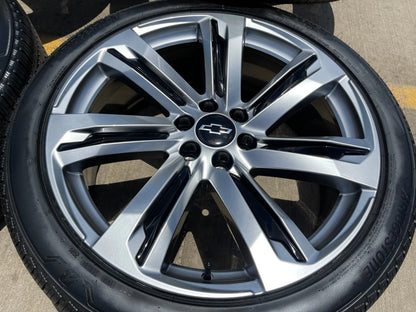 24" Chevy Tahoe Silverado OEM wheels rims tires Escalade 2023 2024 2025 2026 NEW