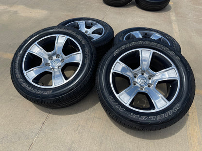20" Dodge Ram 1500 OEM LIMITED 2676 2723 wheels rims 2025 2026 BRIDGESTONE SET