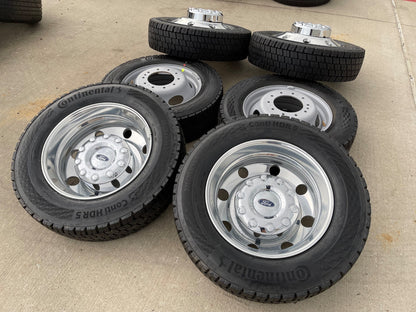 19.5" Ford F-450 Dually F-550 rims wheels RAM 4500 OEM 10x225 2025 2026 2027 SET