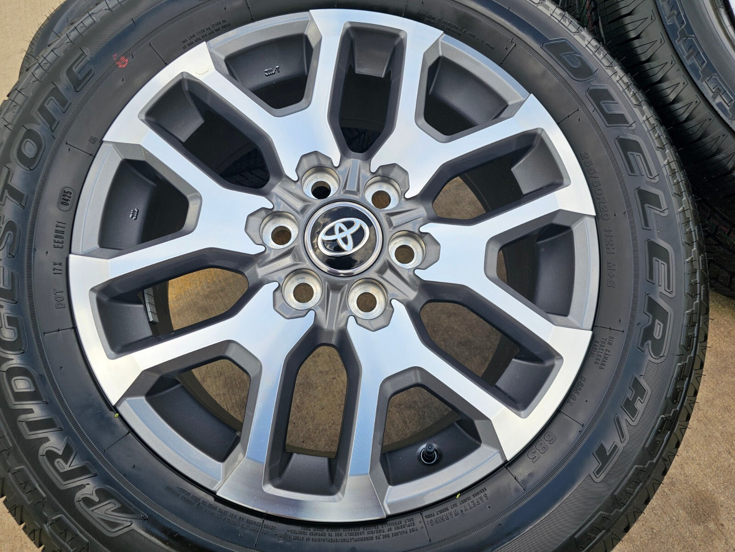 20" Toyota Tundra TSS TRD OEM wheels rims 75277 95359 Sequoia 2024 2025 2026 NEW