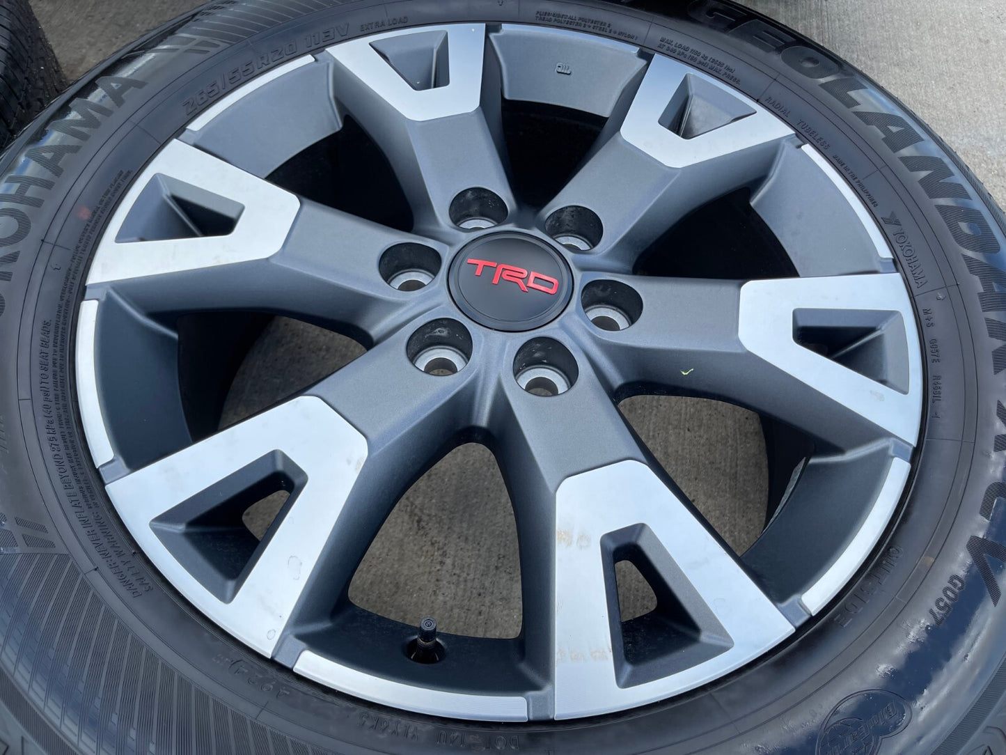 20" Toyota 4Runner TRD OEM 94198 wheels rims Tundra Sequoia 2025 2026 NEW