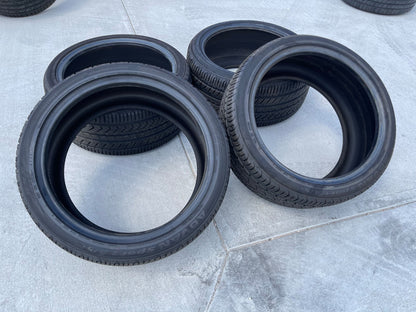(2) 245/40R19 + (2) 275/35R19 Yokohama Advan Sport A/S+ Plus 98Y XL tires SET