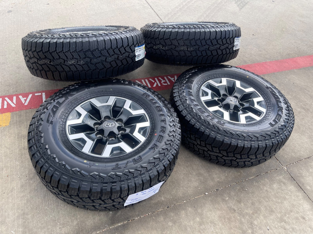 16" Toyota Tacoma TRD wheels rims SET 75189 OEM 4Runner FJ FALKEN A/T NEW