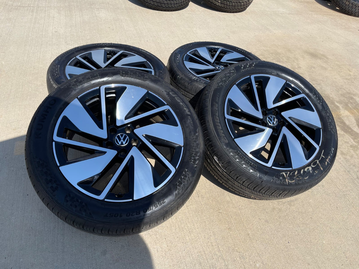 20" VW Atlas OEM 95720 wheels rims Audi Q7 Q8 tires SET 2025 2026 2027 NEW