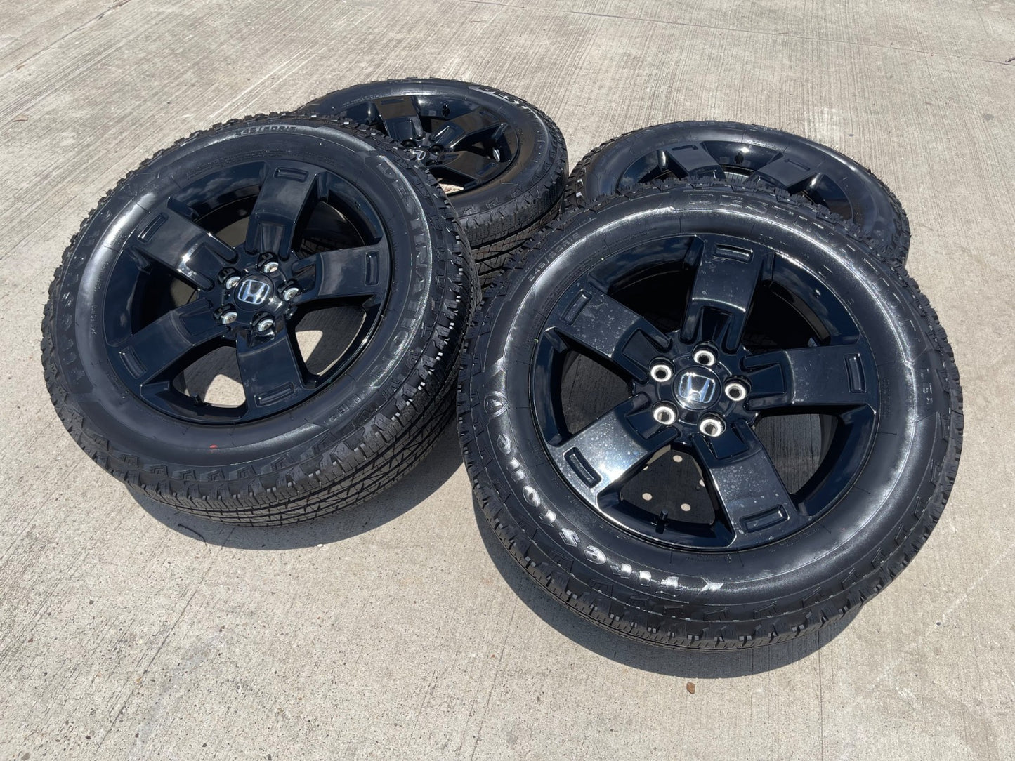 18" Honda Ridgeline Pilot HPD OEM 63811 wheels rims MDX SET 2025 2026 2027 NEW