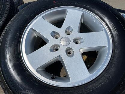 17" Jeep Wrangler Gladiator OEM wheels rims 9074 tires MICHELIN PRIMACY LTX NEW