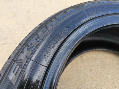 215/55/17 Toyo Extensa A/S 2 II tire 91H 215/55R17 NEW