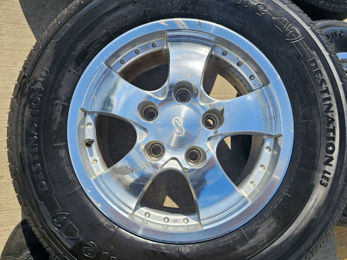 18" Toyota Tundra Sequoia TRD PRO OEM Enkei 5x150 wheels rims SET DISCOUNTED