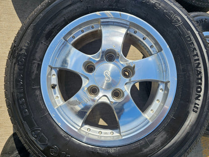18" Toyota Tundra Sequoia TRD PRO OEM Enkei 5x150 wheels rims SET DISCOUNTED