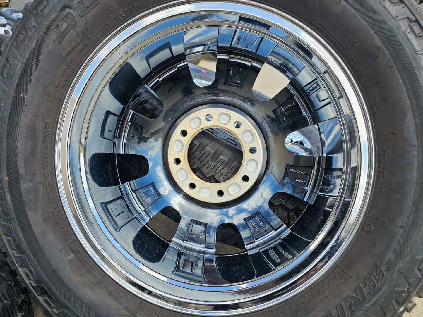 20" Ford F-250 F-350 OEM LARIAT LIMITED 10295 25085 10552 wheels rims CHROME