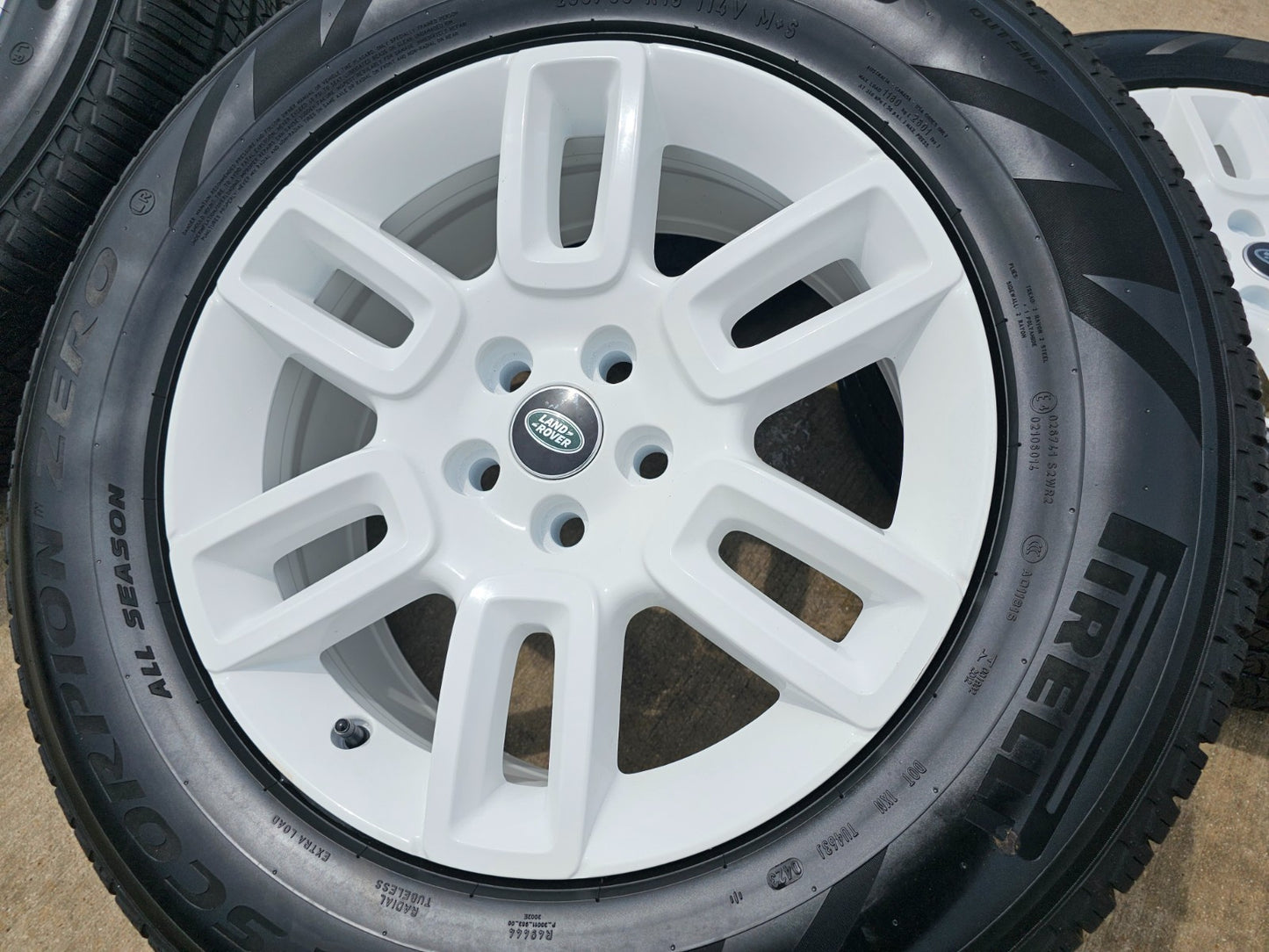 19" Land Rover Defender WHITE Range Rover OEM 72350 wheels rims NEW