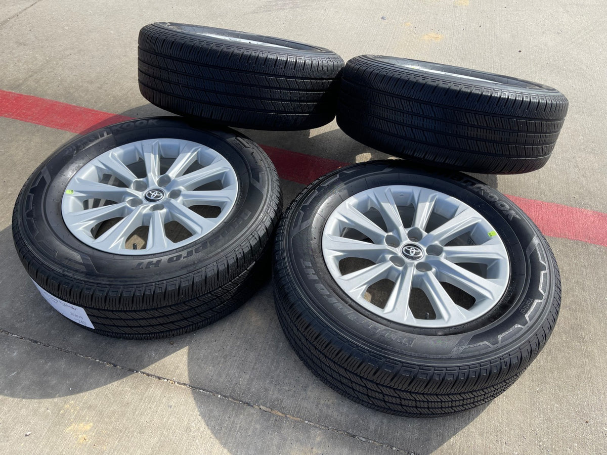 18" Toyota Grand Highlander OEM 10525 wheels rims Lexus TX350 SET HANKOOK