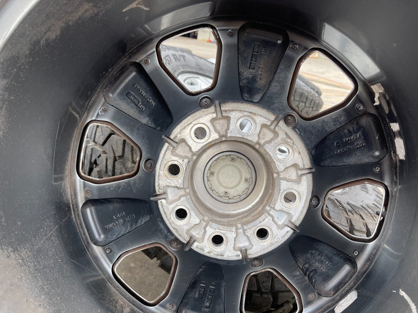 20" Dodge Ram 2500 3500 OEM 2477 CHROME wheels rims tires 35"