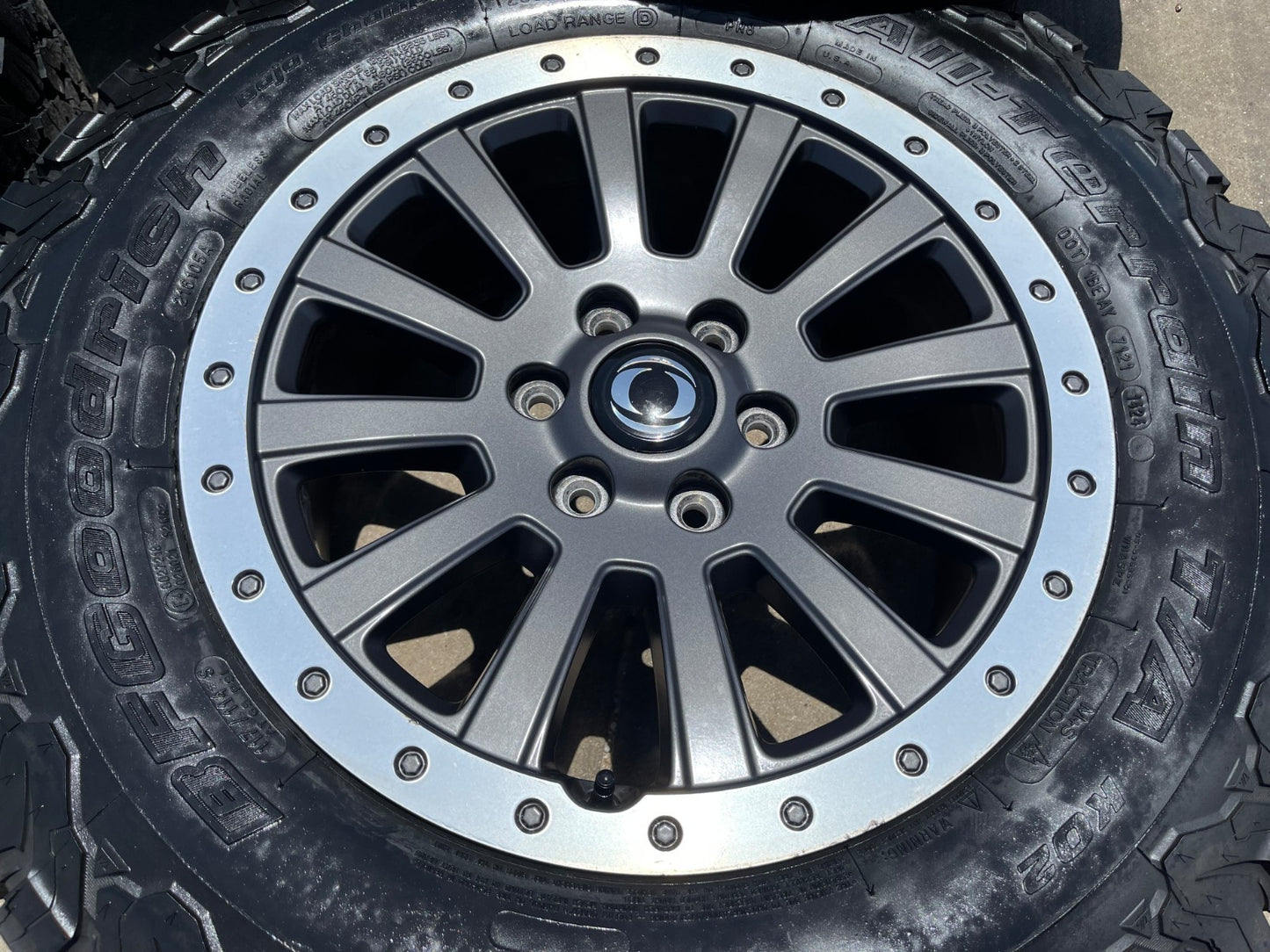 (4) 18" INEOS Grenadier OEM wheels rims Beadlock 2774-1 FITS 2023-2027 NEW BFG