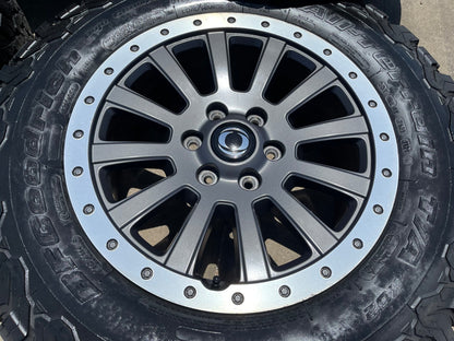 (4) 18" INEOS Grenadier OEM wheels rims Beadlock 2774-1 FITS 2023-2027 NEW BFG