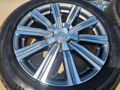 21" Lexus LX570 Toyota Land Cruiser OEM 74341 wheels rims 5x150 PIRELLI NEW