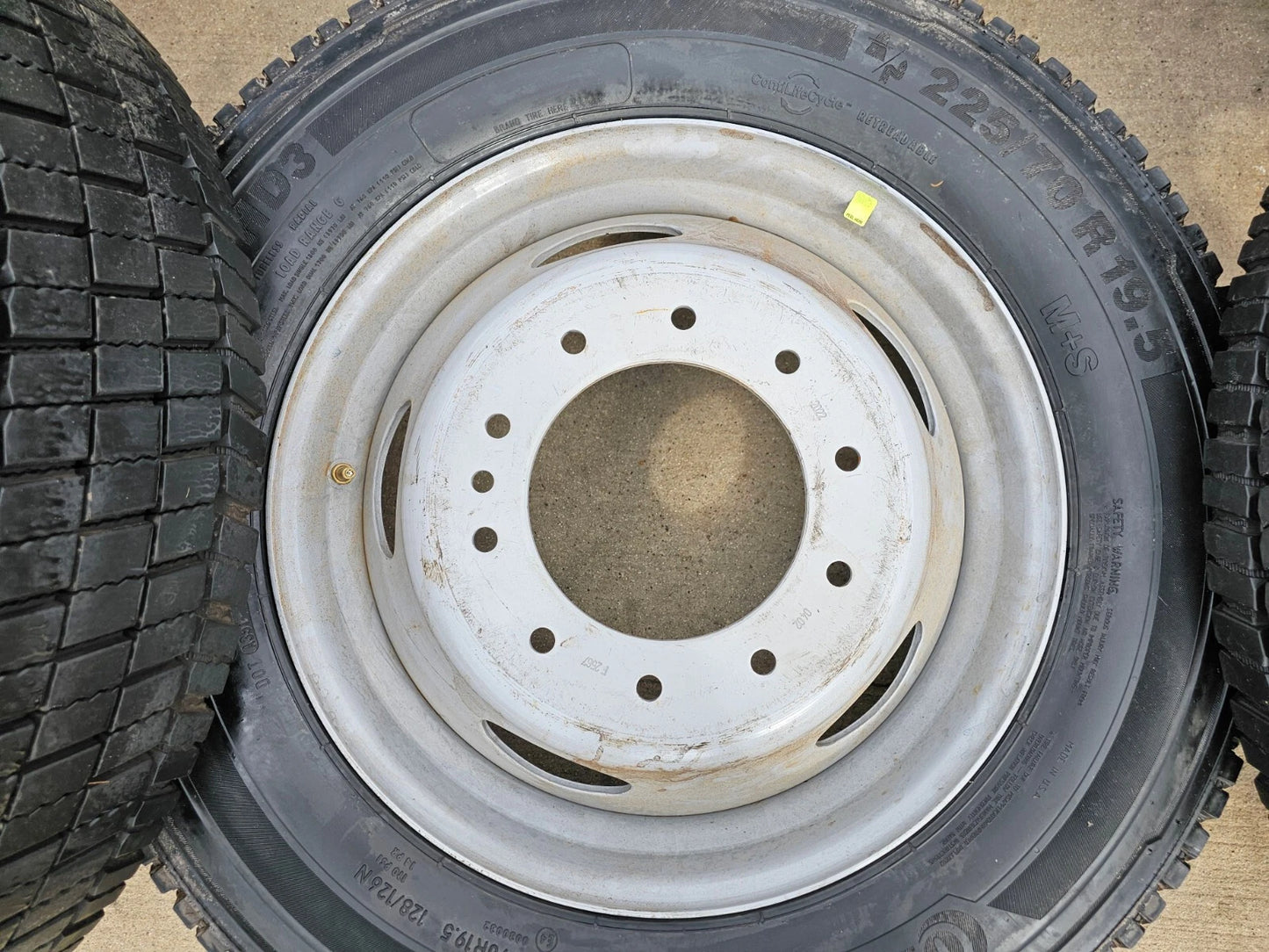 19.5" Ford F-450 Dually F-550 rims wheels RAM 4500 OEM 10x225 2023 2024 2025 NEW