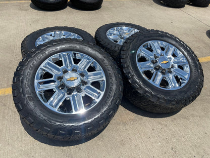 20" Chevy Silverado High Country LTZ 2500 3500 OEM 14124 wheels rims BFG KO3 A/T