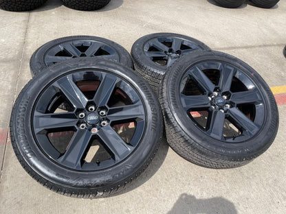 22" Ford F-150 LOBO LARIAT OEM black rims wheels tires Expedition 2026 2027 NEW