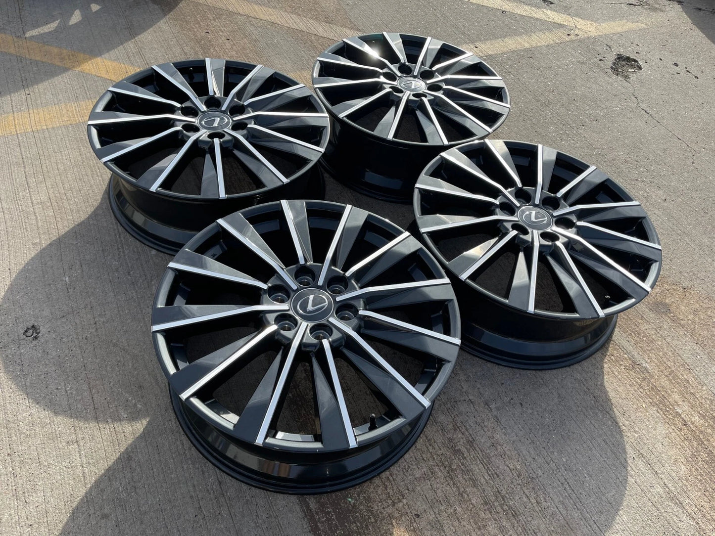 22" Lexus GX550 OEM wheels rims Toyota Land Cruiser Tundra 78519 LX600 2025 NEW