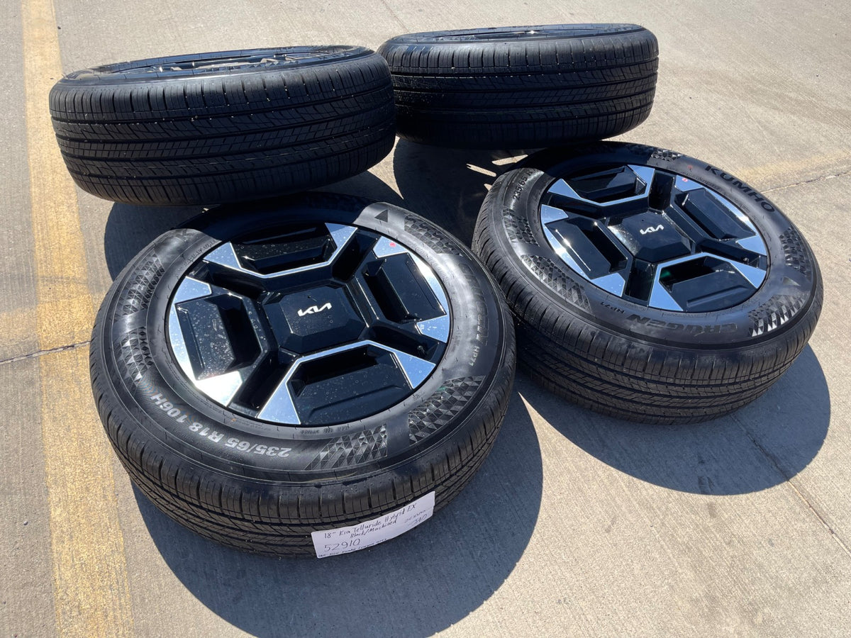 18" Kia Telluride X-PRO OEM wheels rims Sorento Sedona 2027 SET NEW