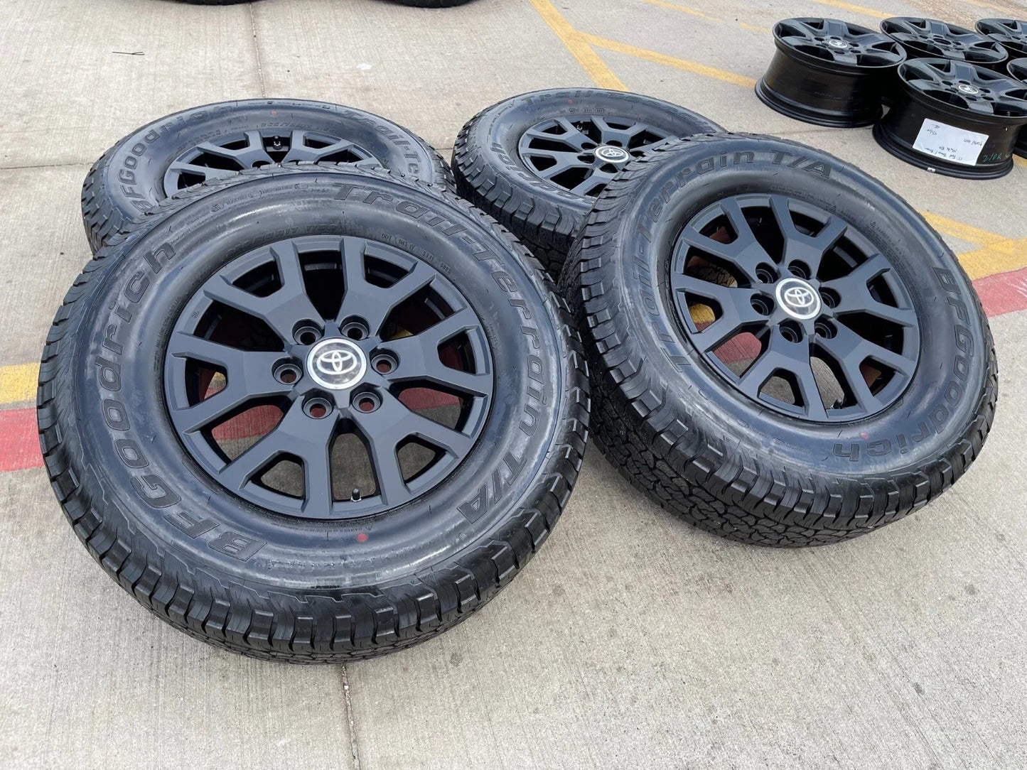 17" Toyota Tacoma 4Runner TRD OEM 10637 94254 wheels rims 2025 2026 NEW BFG