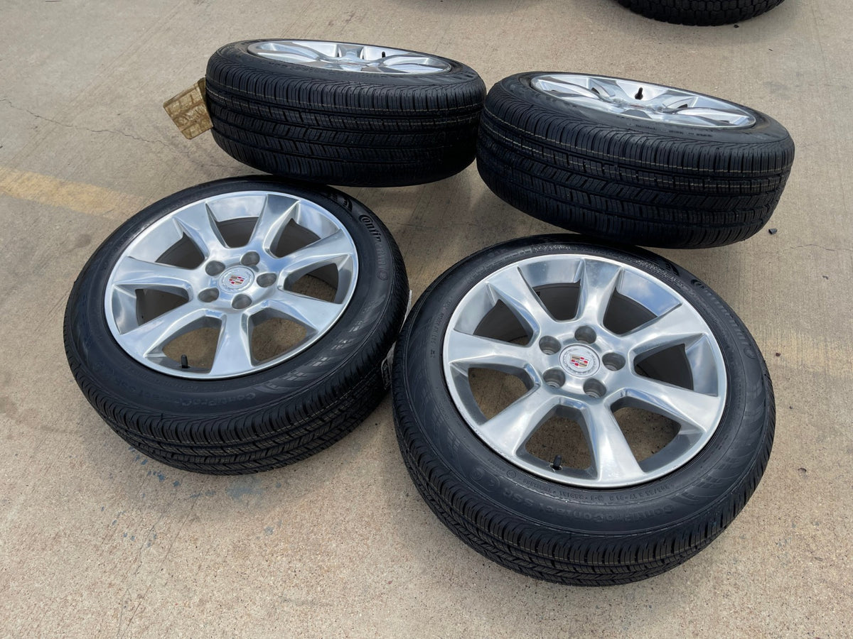 17" Cadillac ATS OEM 4702 wheels rims SET CONTINENTAL NEW