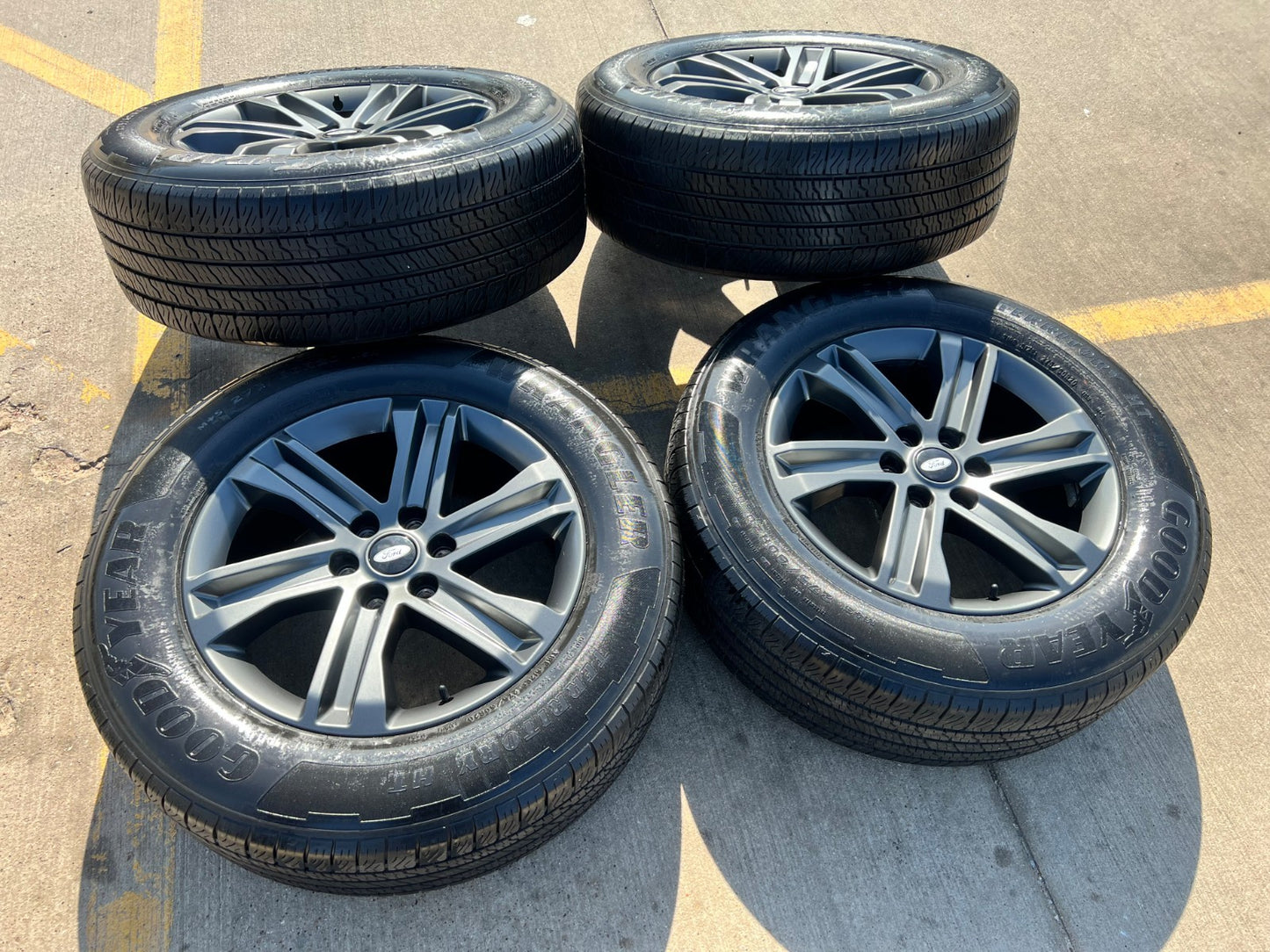 20" Ford F-150 FX-4 PLATINUM OEM rims wheels 10344 Expedition GOODYEAR