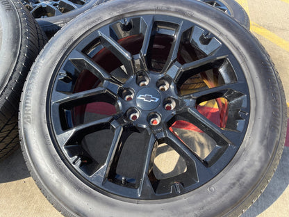 22" Chevy Tahoe Escalade GMC Yukon Sierra OEM 14079 wheels rims 2025 2026 SET