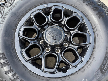 18" AEV Chevy BISON Trail Boss ZR2 2500 OEM wheels rims GMC Sierra SET 35"