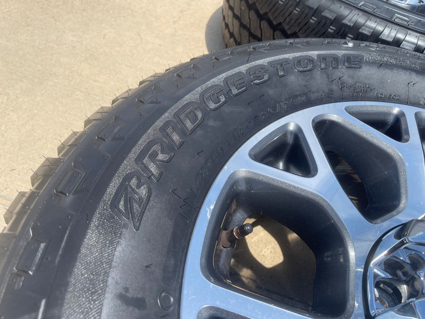 20" Ford F-250 F-350 OEM Lariat wheels rims 10292 tires SET BRIDGESTONE A/T