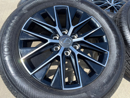 20" Toyota Land Cruiser Tundra OEM wheels rims 10545 Lexus GX550 LX600 SET