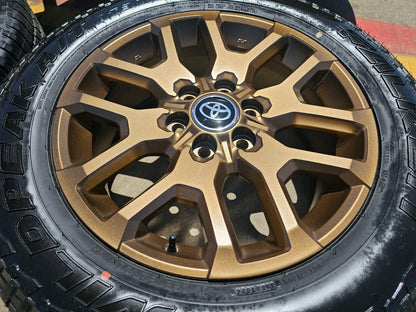20" Toyota Tundra TSS TRD OEM wheels rims 95359 Sequoia bronze 2025 2026 NEW