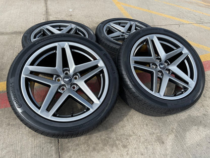 19" Ford Mustang Stealth GT OEM 10595 wheels rims 2024 2025 2026 2027 NEW