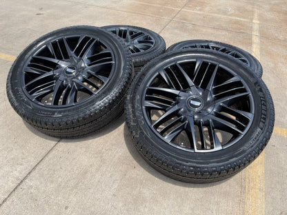 NEW 24" Cadillac Escalade IQ DEEP SPACE EV OEM wheels rims Hummer SET 2025-2027