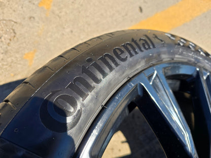 22" BMW X5 X6 X7 OEM 86534 86539 Series wheels rims tires CONTINENTAL