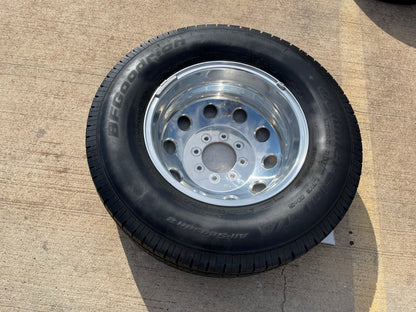 17" Dodge Ram 3500 DUALLY OEM wheel rim 2415 REAR ALCOA 2016 2017 2018 8x165